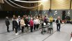 Orchesterprobe in der Halle & Geburtstagsständchen durch den Gemischten Chor Cäcilia Lutten