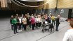 Orchesterprobe in der Halle & Geburtstagsständchen durch den Gemischten Chor Cäcilia Lutten