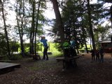 Jugendorchester im Kletterwald Th&uuml;lsfelder Talsperre