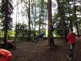 Jugendorchester im Kletterwald Th&uuml;lsfelder Talsperre