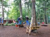 Jugendorchester im Kletterwald Th&uuml;lsfelder Talsperre