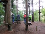 Jugendorchester im Kletterwald Th&uuml;lsfelder Talsperre