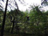 Jugendorchester im Kletterwald Th&uuml;lsfelder Talsperre