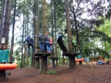 Jugendorchester im Kletterwald Th&uuml;lsfelder Talsperre