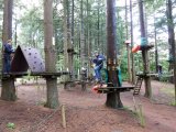 Jugendorchester im Kletterwald Th&uuml;lsfelder Talsperre