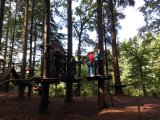 Jugendorchester im Kletterwald Th&uuml;lsfelder Talsperre