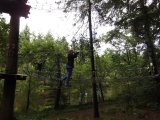 Jugendorchester im Kletterwald Th&uuml;lsfelder Talsperre