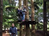 Jugendorchester im Kletterwald Th&uuml;lsfelder Talsperre