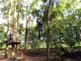 Jugendorchester im Kletterwald Th&uuml;lsfelder Talsperre