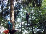 Jugendorchester im Kletterwald Th&uuml;lsfelder Talsperre