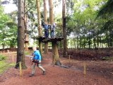 Jugendorchester im Kletterwald Th&uuml;lsfelder Talsperre