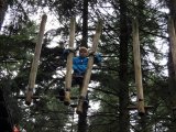 Jugendorchester im Kletterwald Th&uuml;lsfelder Talsperre
