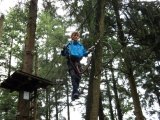 Jugendorchester im Kletterwald Th&uuml;lsfelder Talsperre